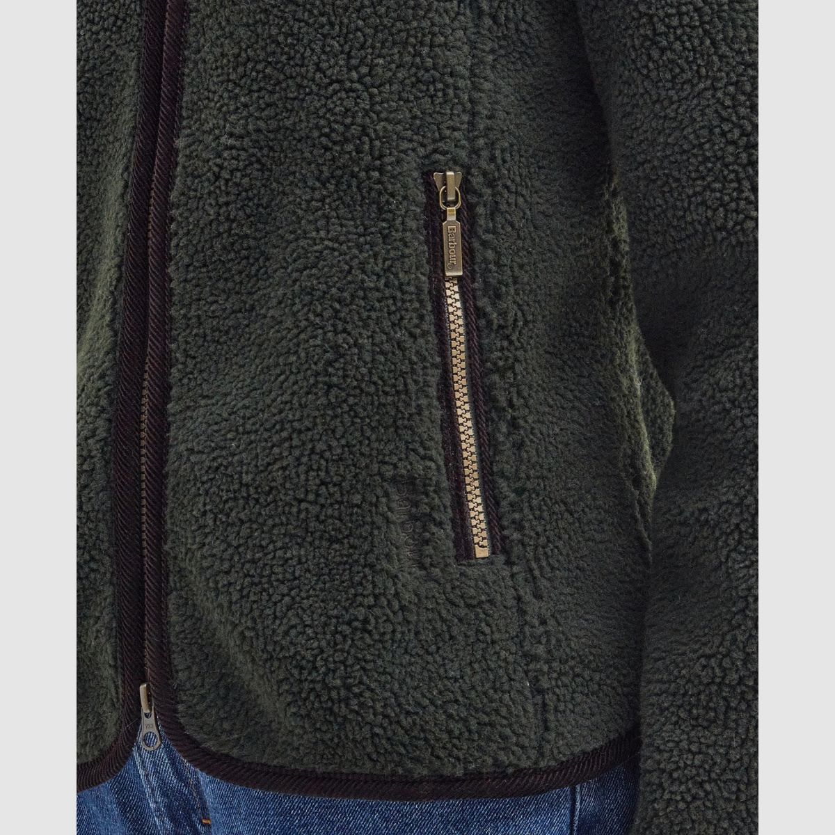 BARBOUR Laven Fleece Oliv