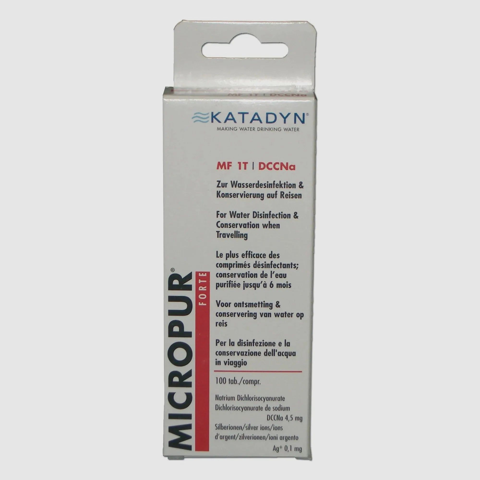 Katadyn Tabletten Micropur Forte MF 1T 100 Stk.