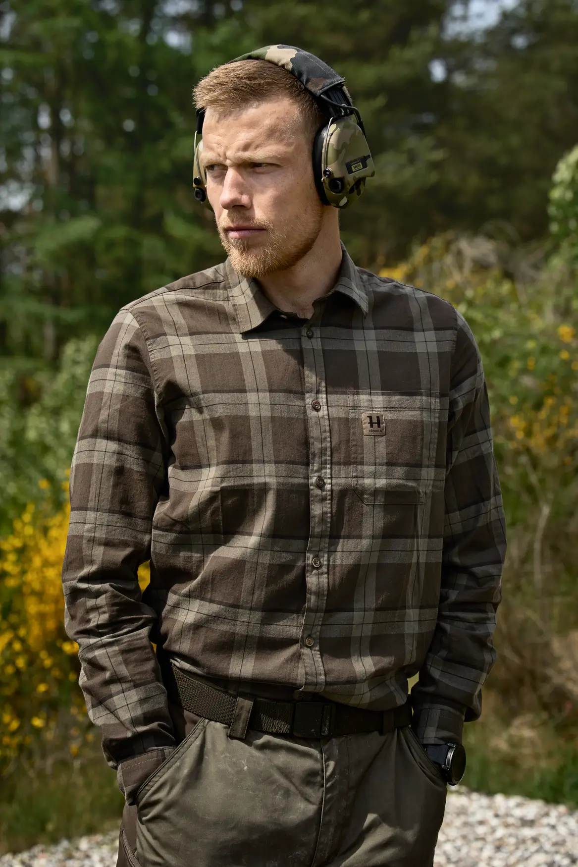 Härkila Shirt Fjell (Green Check), image 3 of 8