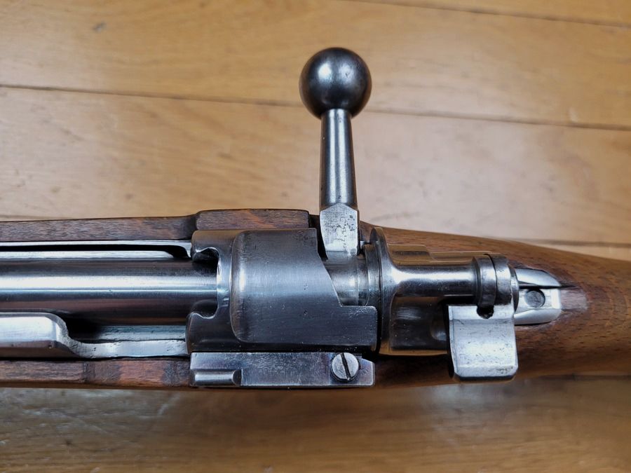 Sehr seltenes G98 Wehrmannsgewehr – Kaliber 8,15x46R – seltene zivile Waffe des Systems 1898 für Wehrmanns-Wettbewerbe – Einzellader – Waffe von September 1925 – TBE und sehr seltenes Sammlerstück der Galaxie 1898 – TBE, Bild 15 von 39