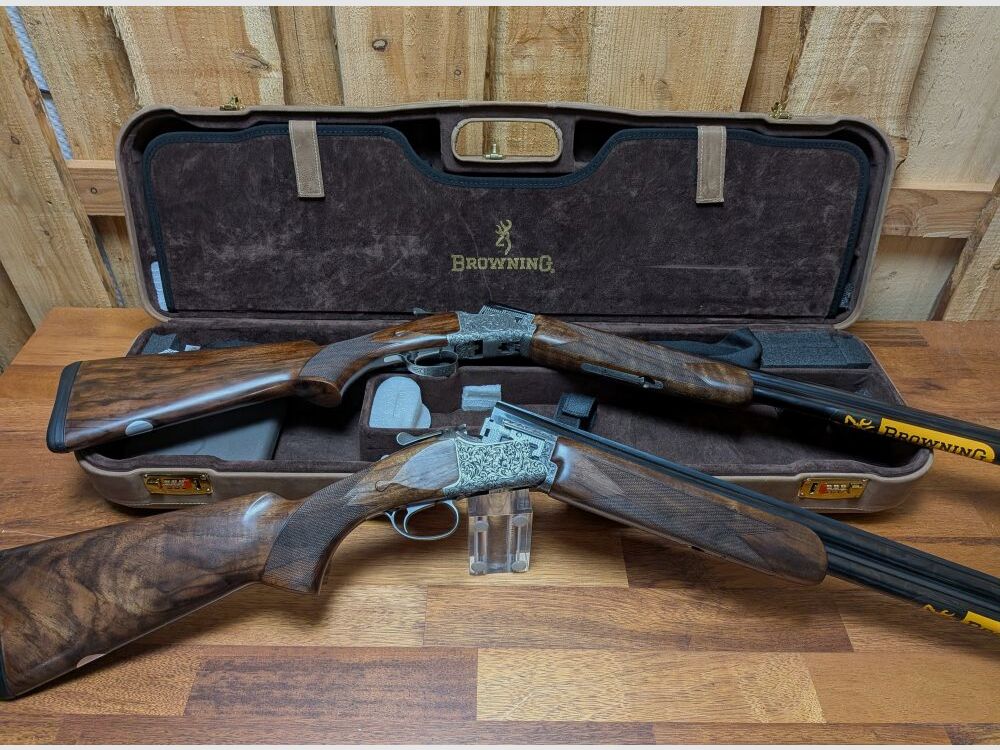Browning 100th year anniversary 1of 100 B525 Pärchenflinten
