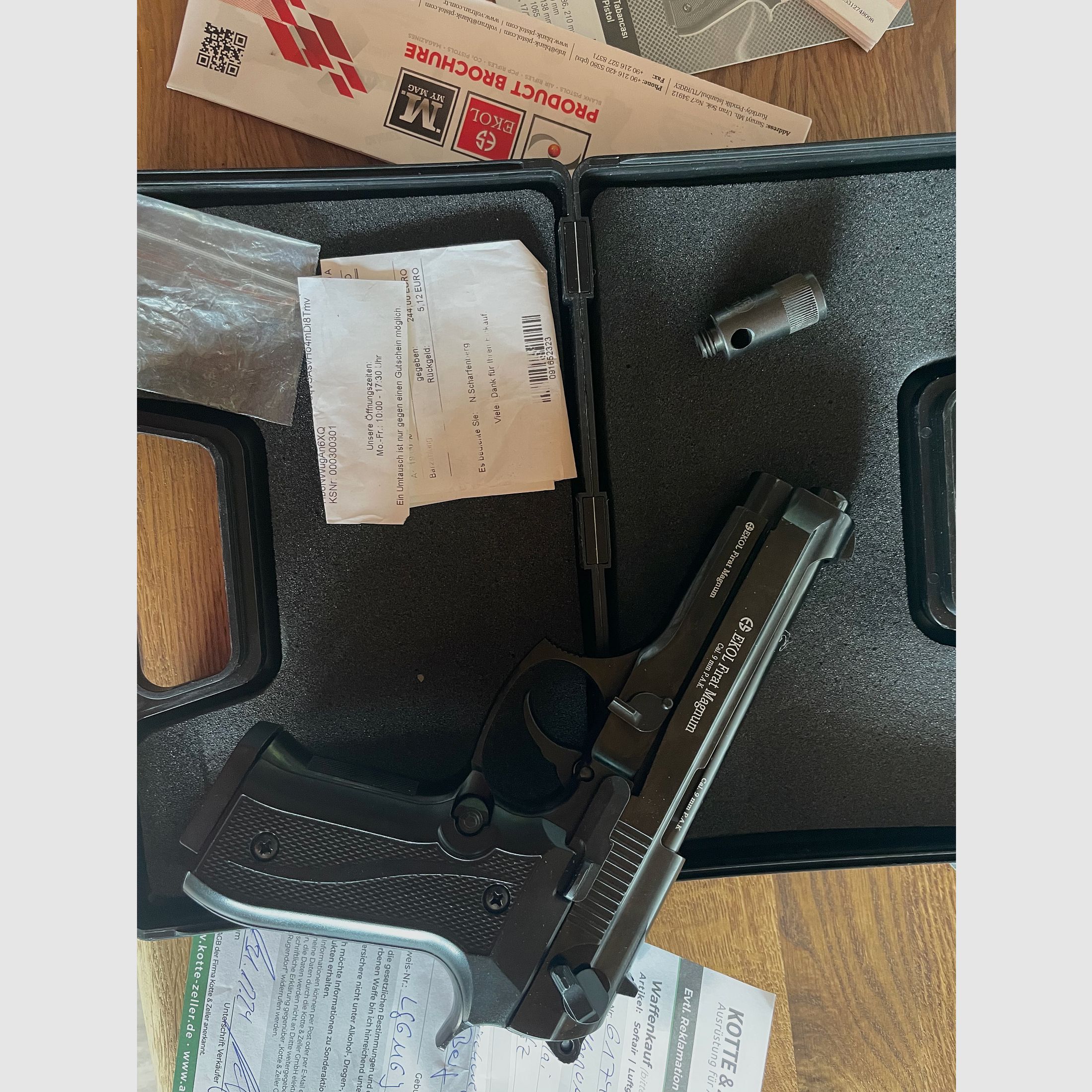 Ekol Firat Magnum 9 mm Schreckschuss, Gas etc . 