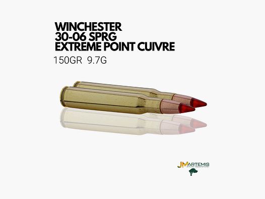 WINCHESTER EXTREME POINT 30-06 COPPER IMPACT 150gr (LEAD-FREE)