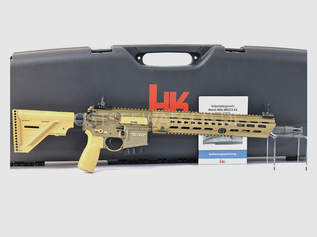 Heckler & Koch MR223 16.5 inch HS-long sand