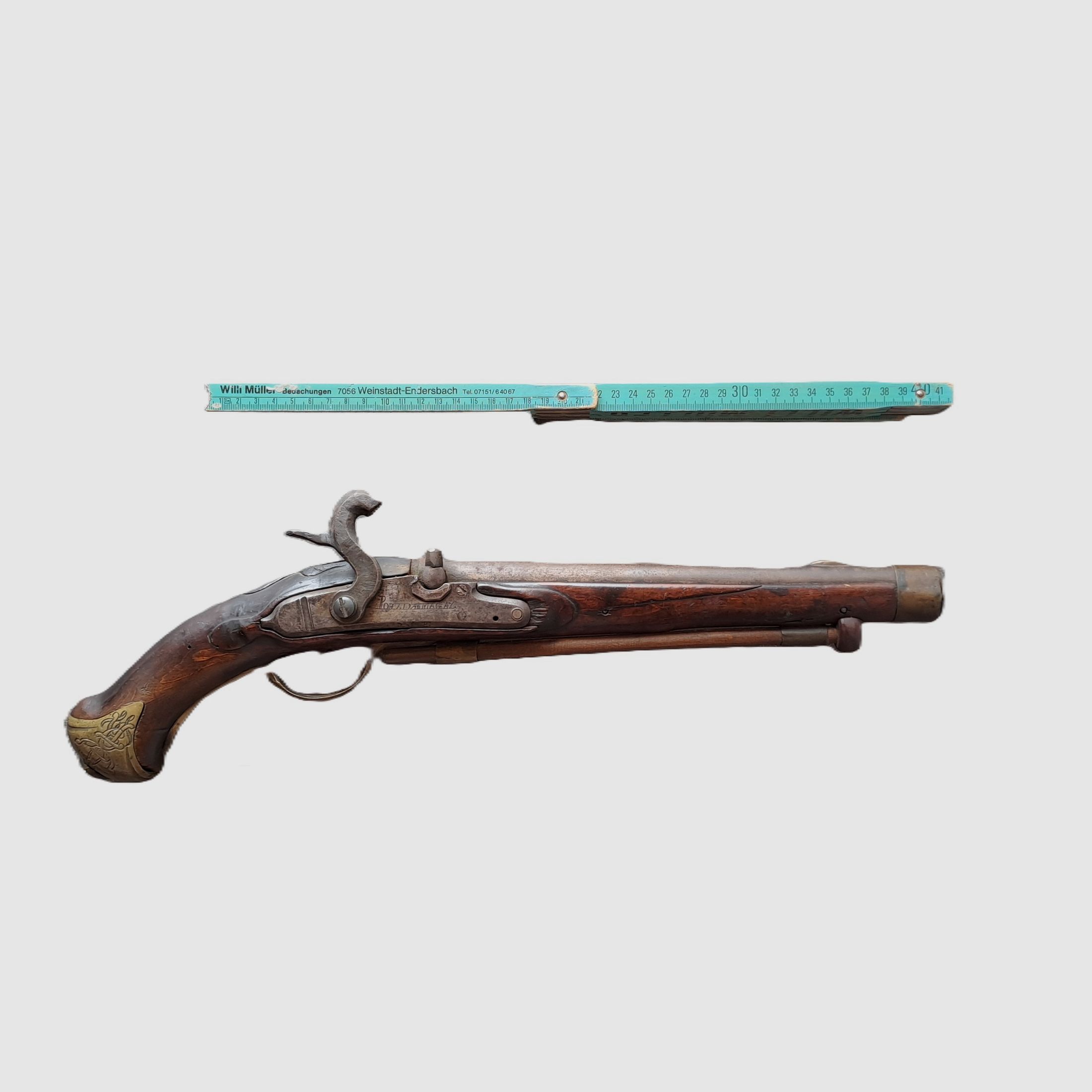 Perkussions-Vorderladerpistole