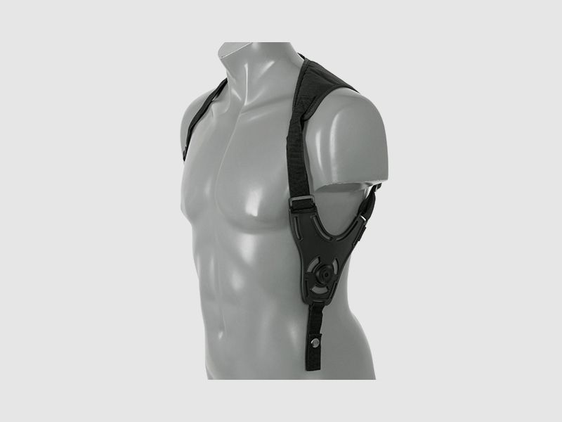 Airsoft Single shoulder harness - Black [Amomax]