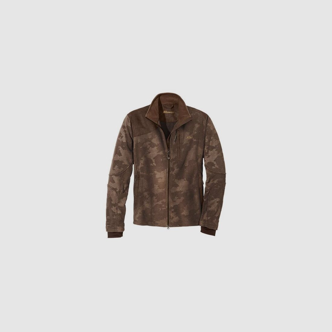 Blaser Herren Jacke Camo-Art Fleece Miro Braun