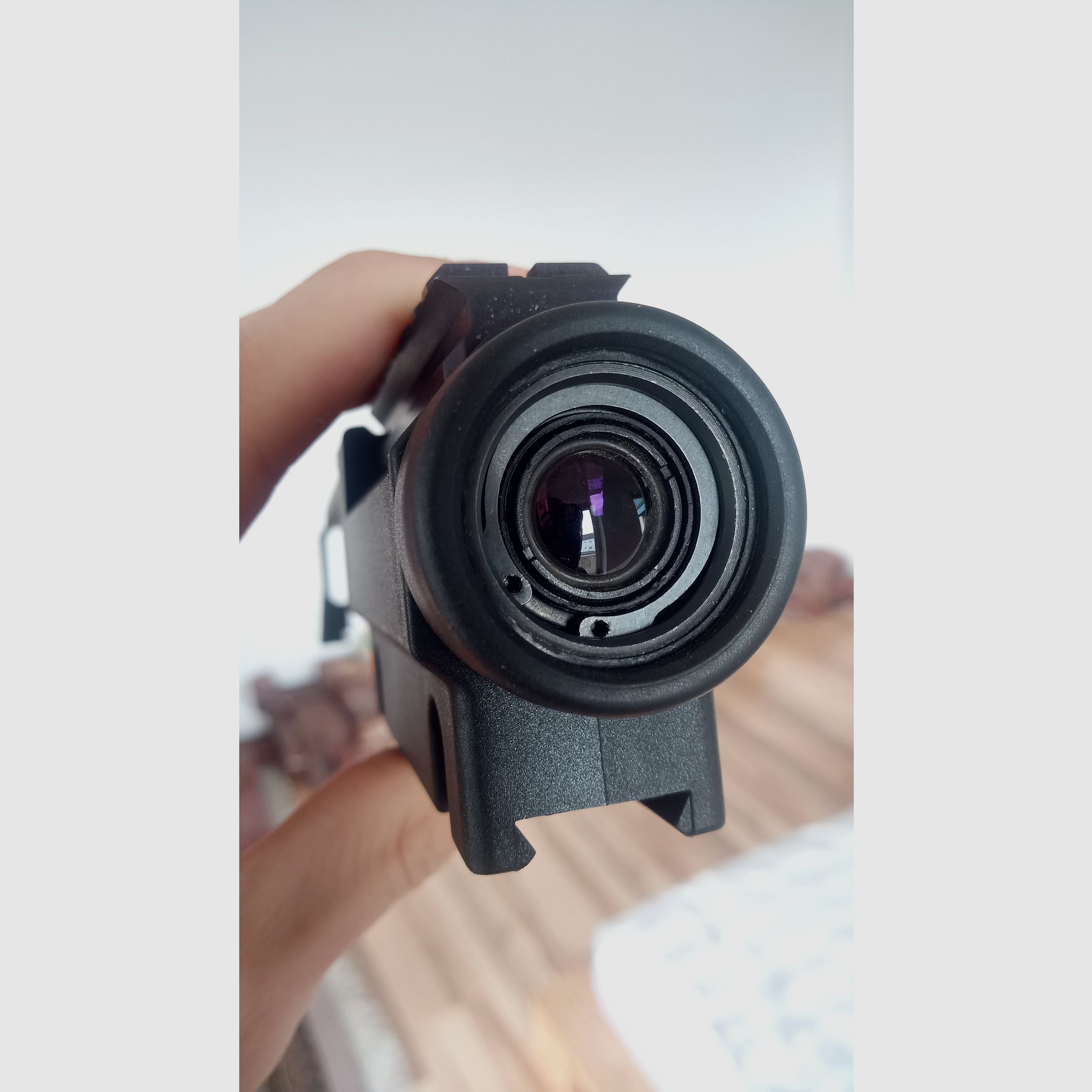 Hensoldt 3-Fach Optik Zielfernrohr Tragegriff mit Picatinny Schiene für H&K G36 HK243 und SL8 / x3 Scope Carryhandle