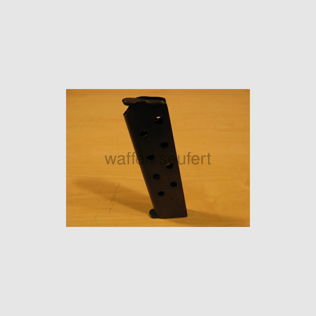 FN 1910/22 Wechselmagazin f. 9Patr. 7,65mm FN gestempelt