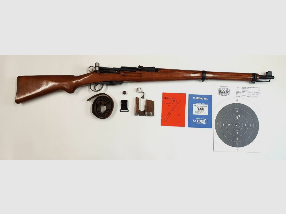 Schwaben Arms GmbH - Nuova produzione - Fucile a ripetizione SAR K31 SPORTMATCH in calibro 308win. simile al K31 svizzero