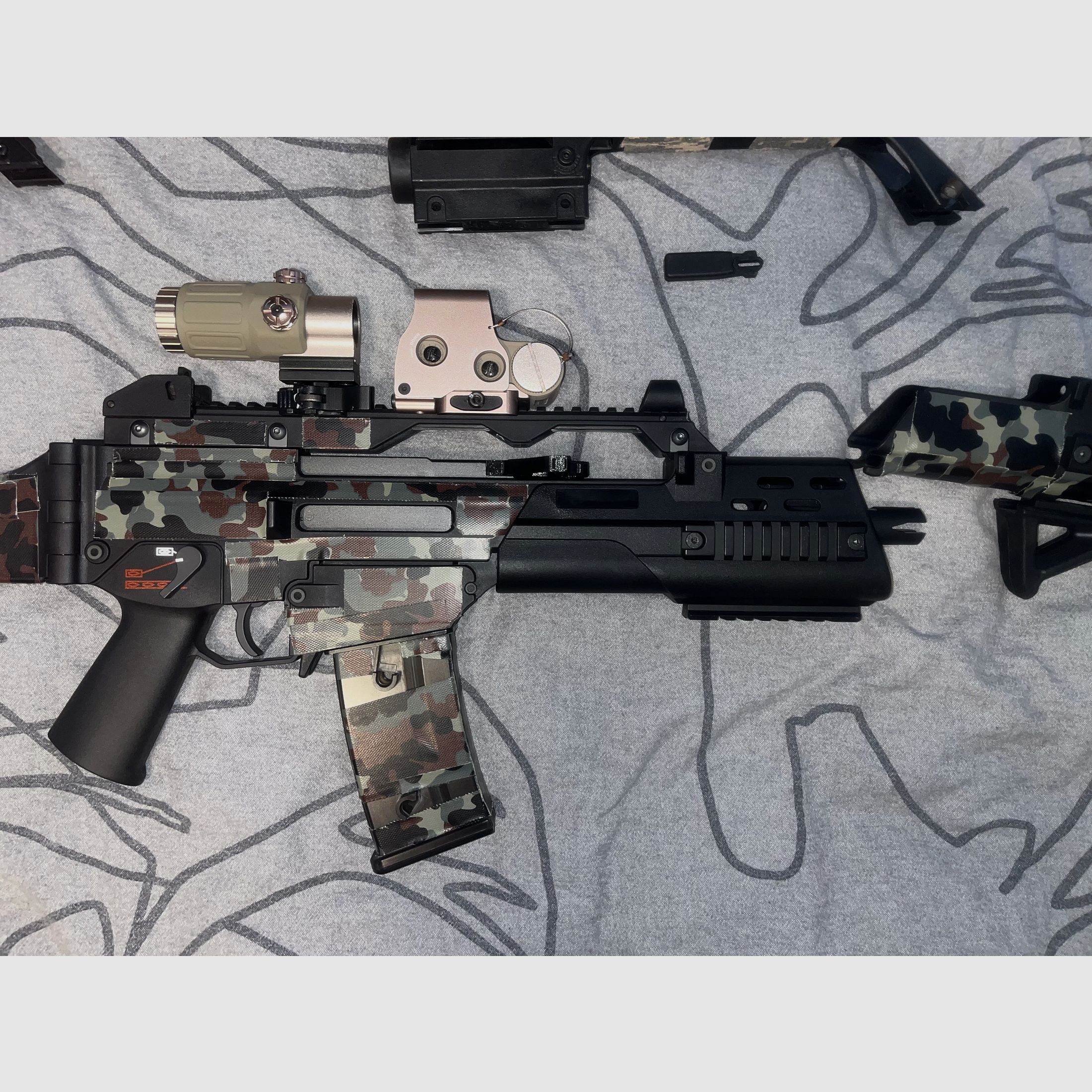 Wei-ETech Mod. 39C Gas-Blow-Back mit Zubehör 