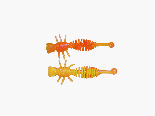 Powerbait Larvae 40mm – Orange/Sunshine Yellow