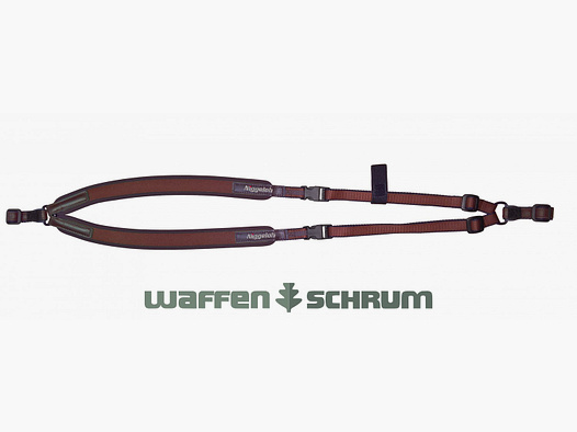 Niggeloh Rucksack-Gewehrriemen Neopren Braun