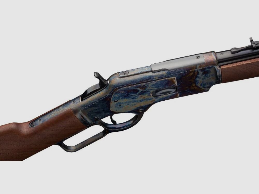 WINCHESTER Unterhebelrepetierbüchse Model 1873 Competition Carbine High Grade 20" , buntgehärtet