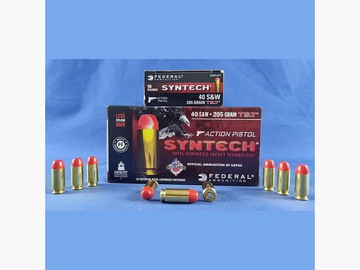 Federal AM Eagle 40 S&W 205grs 13,6g TOTAL SYNTHETIC JACKET (TSJ) ACTION PISTOL