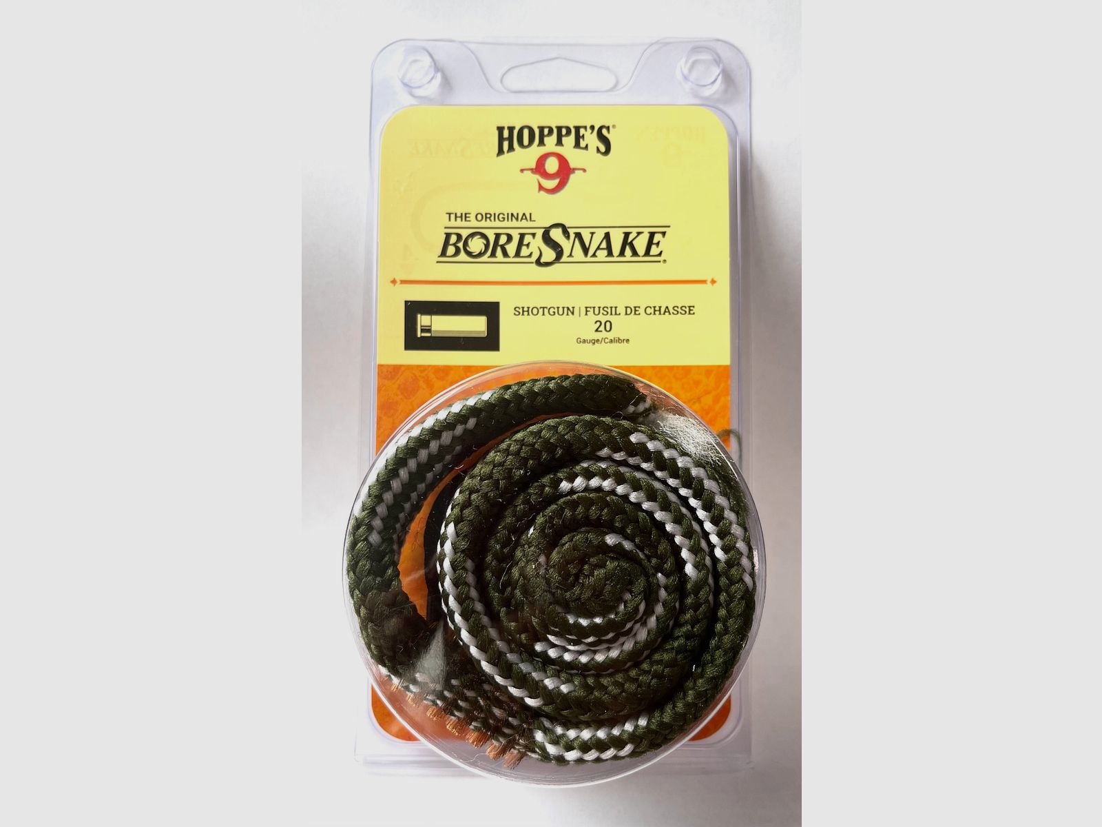 Hoppe's BoreSnake cleaning cord gun cleaner caliber .20