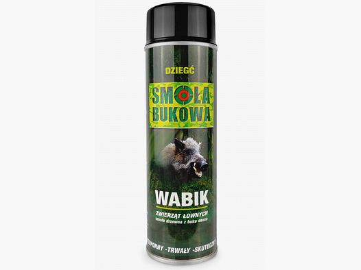 Smoła bukowa - środek wabiący dziki spray 500ml