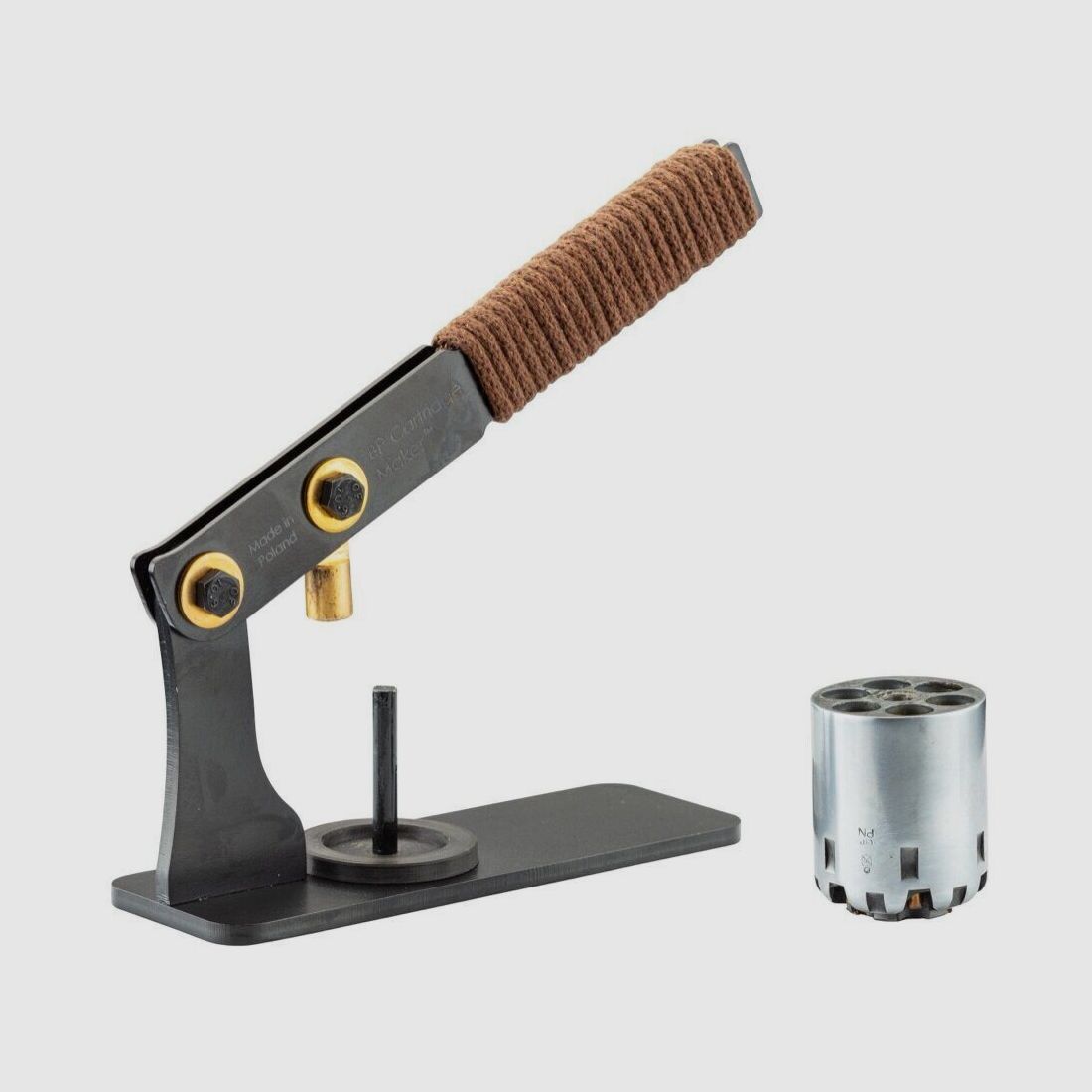 BP Maker Kit Cal 36: Press for cylinder + holder + bellows + paper cartridge kit + primer Pack BPMaker, image 2 of 10
