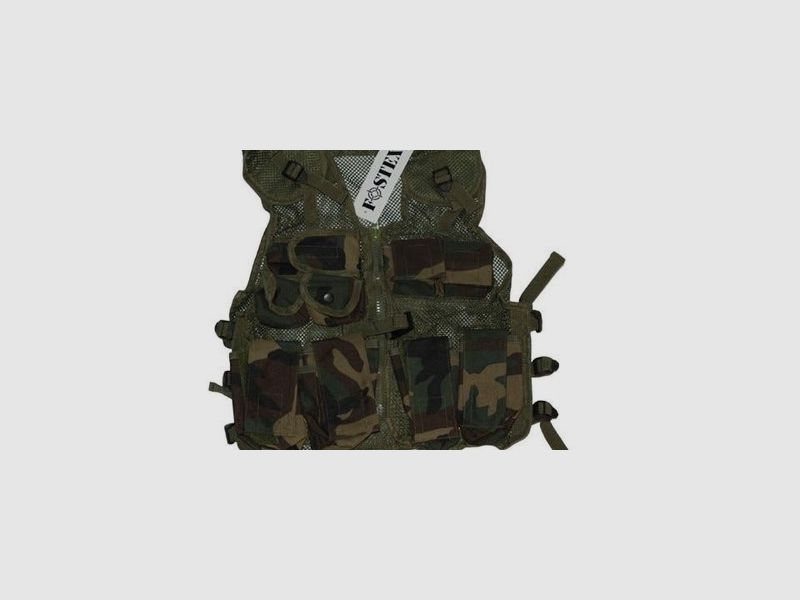 Children’s tactical vest camouflage, image 3 of 3