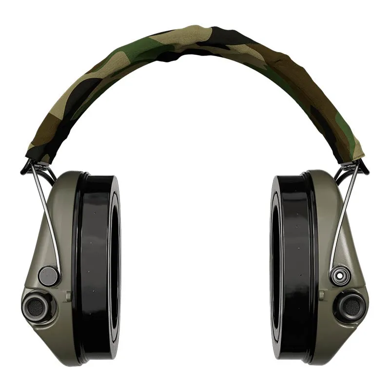 Active hearing protection with LED light Sordin Supreme Pro-X - Camo, gel ear cushions, green - 75302-X-07-S, image 2 of 4