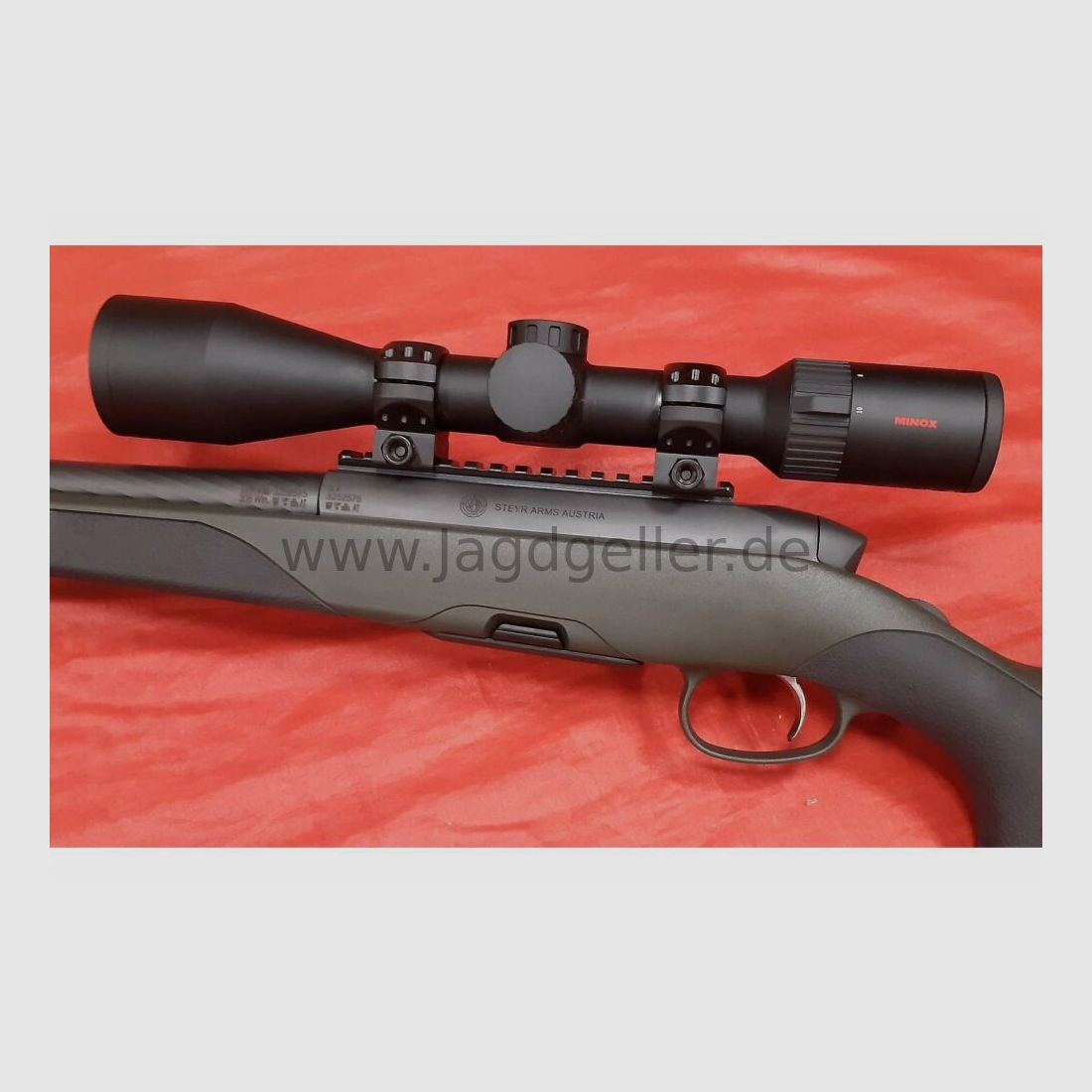 Fusil à répétition Steyr CLII SX Breezer complet avec silencieux et ZMinox- .308Win