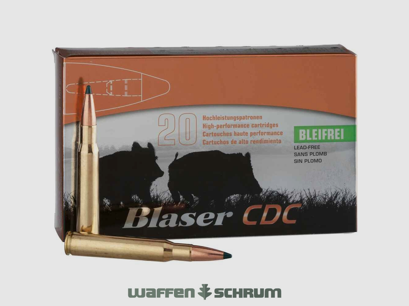 Blaser CDC 16,2g - 250gr. 9,3x74R