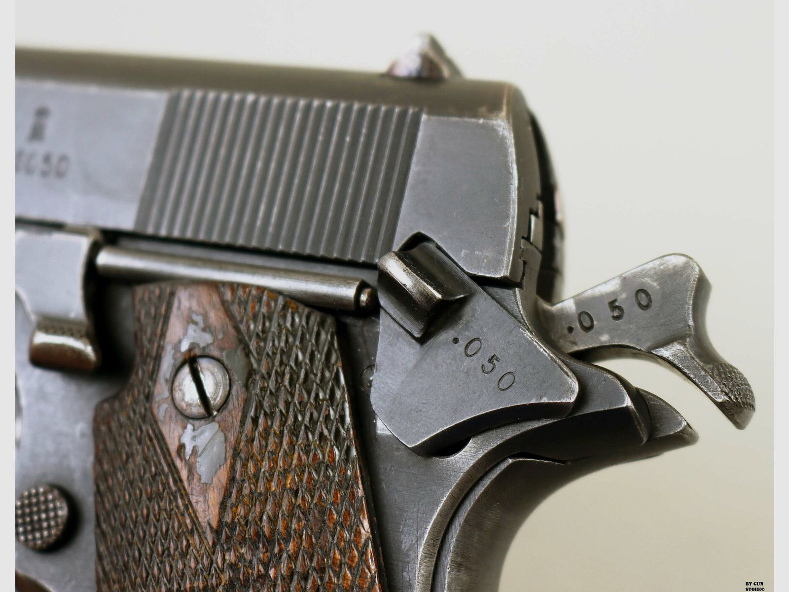 Pistolet Kongsberg Vaapenfabrikk mod. AUTOMATISK PISTOL M/1914 cal. 45 Acp matr. 18050, zdjęcie 15 z 15