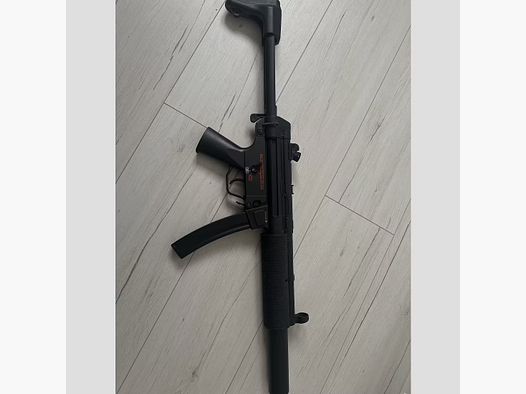 ICS MX5 SD6 SMG full metal S-AEG 6mm BB black