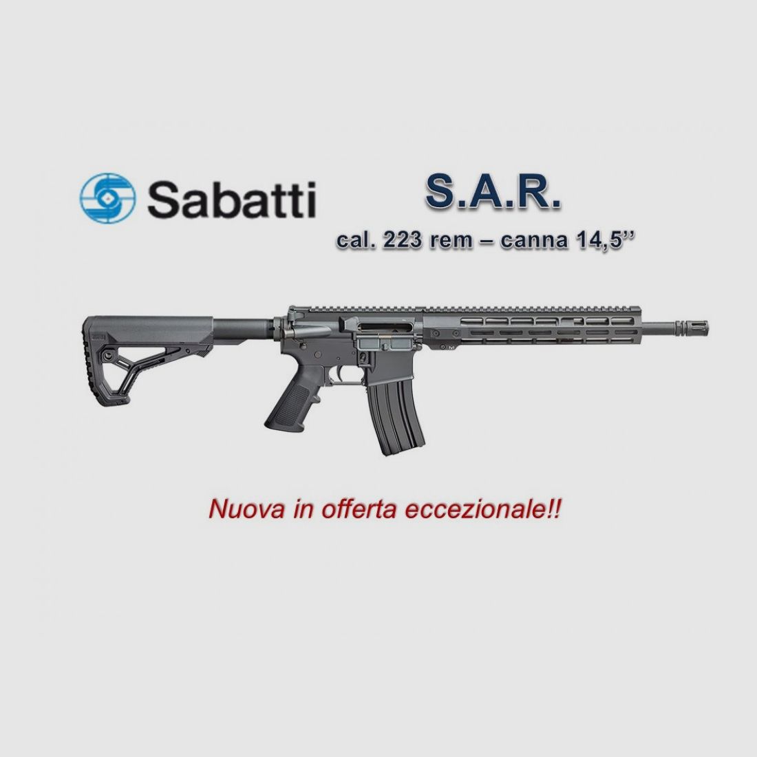 SABATTI SAR Kal.223 Rem Lauf 14,5 neu im Angebot