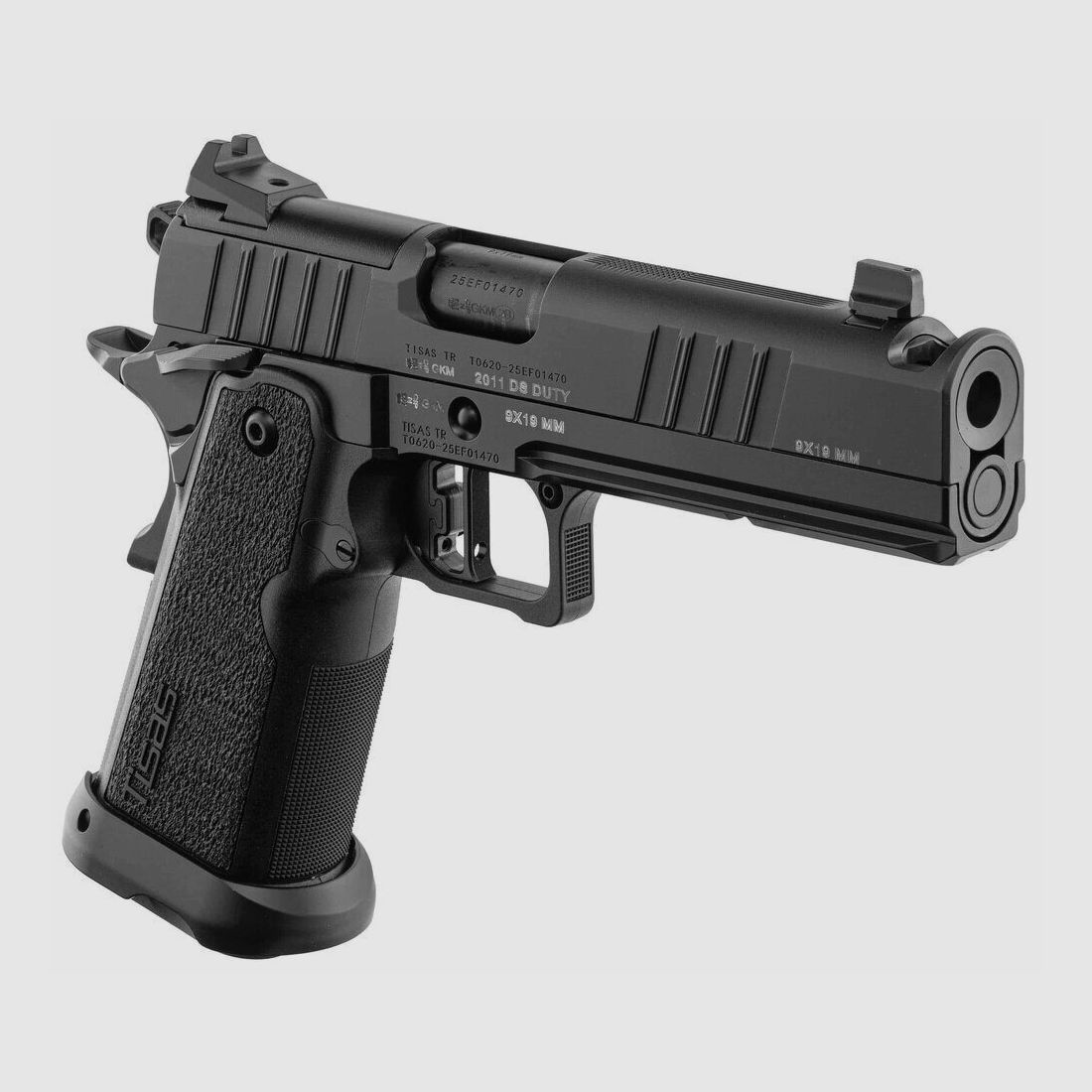 Tisas 2011 Duty Bull Barrel Comp Pistol Cal. 9×19 Optic Ready, image 4 of 10
