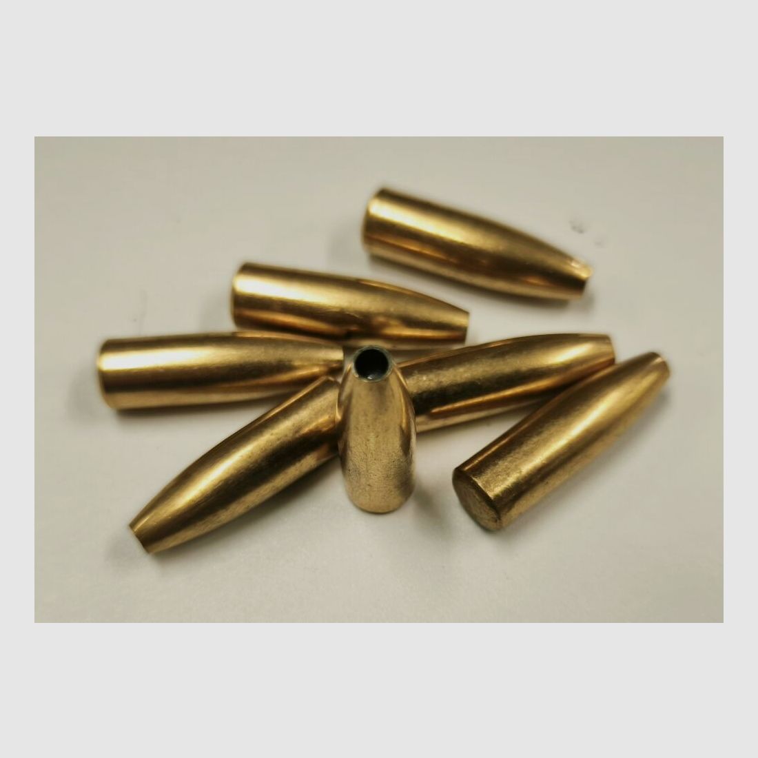 onbekend Matchprojectielen Hollowpoint 186grs/12,1g, afbeelding 1 van 2