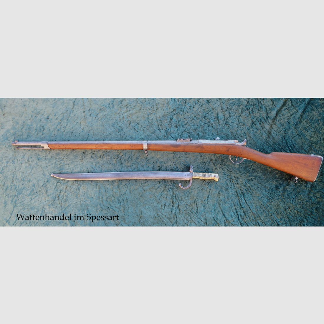 Karabin zapalnikowy Chassepot Mle 1866 cahen-Lyon 1867.