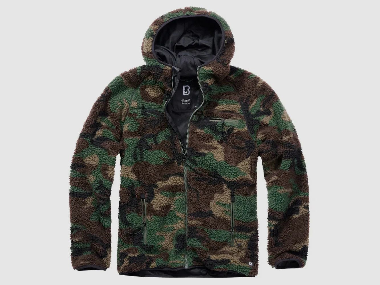 Brandit Brandit Jacke Teddyfleece Worker Jacket woodland