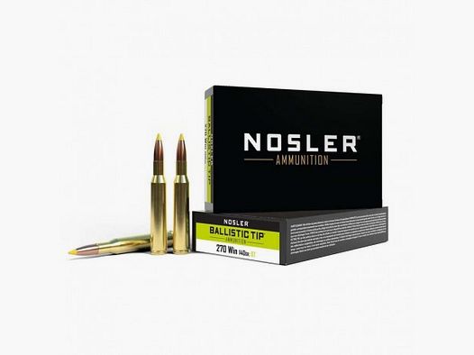 Nosler 270 win Ballistic tip 140 Gr