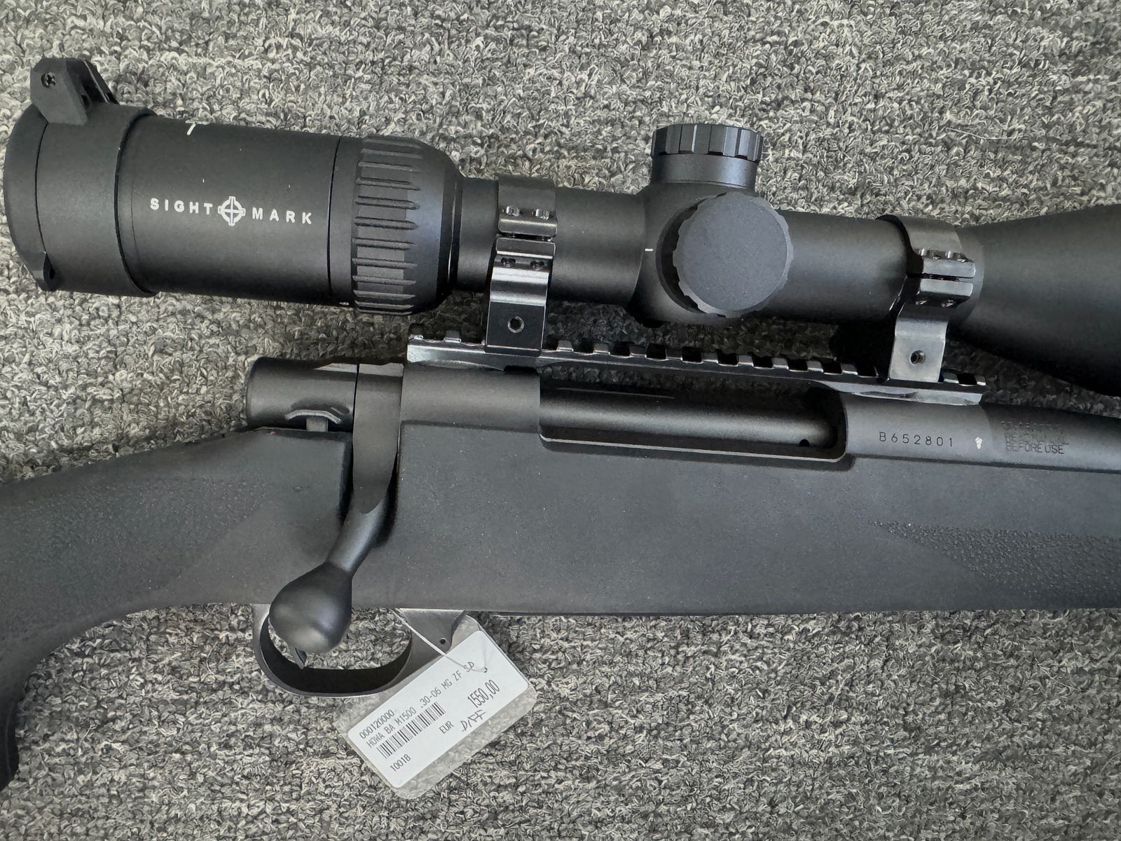 Howa carabine à répétition 1500 calibre .30-06 avec lunette & bipied - arme neuve avec Jaki Semi Classic