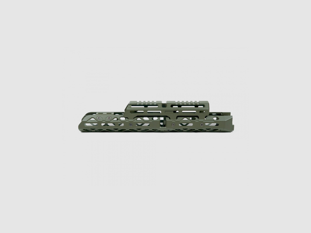 KPYK Langer AK M-LOK Handschutz mit langem Gasrohrcover CRC 1U004B OD Green