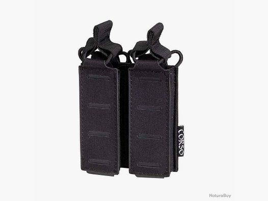 Doppelte Magazin-Halterung Corso Tactical - Kompatibel mit Dagger MK1 Laser-Pistole - Schneller und sicherer Zugang