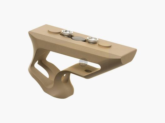 Metal CNC Short Angled Grip for Keymod-Dark Earth