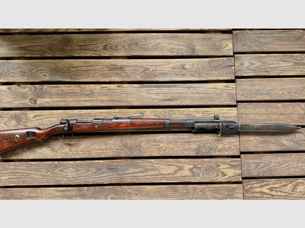 Mauser Mod. K98 mit Bajonett Fichtel & Sachs 1945 .308Win