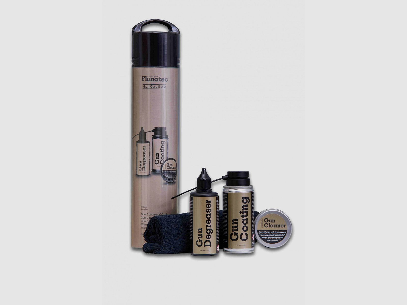 Pack No. 2 FLUNATEC Ceramic + Degreaser + Cleaner + Microfiber