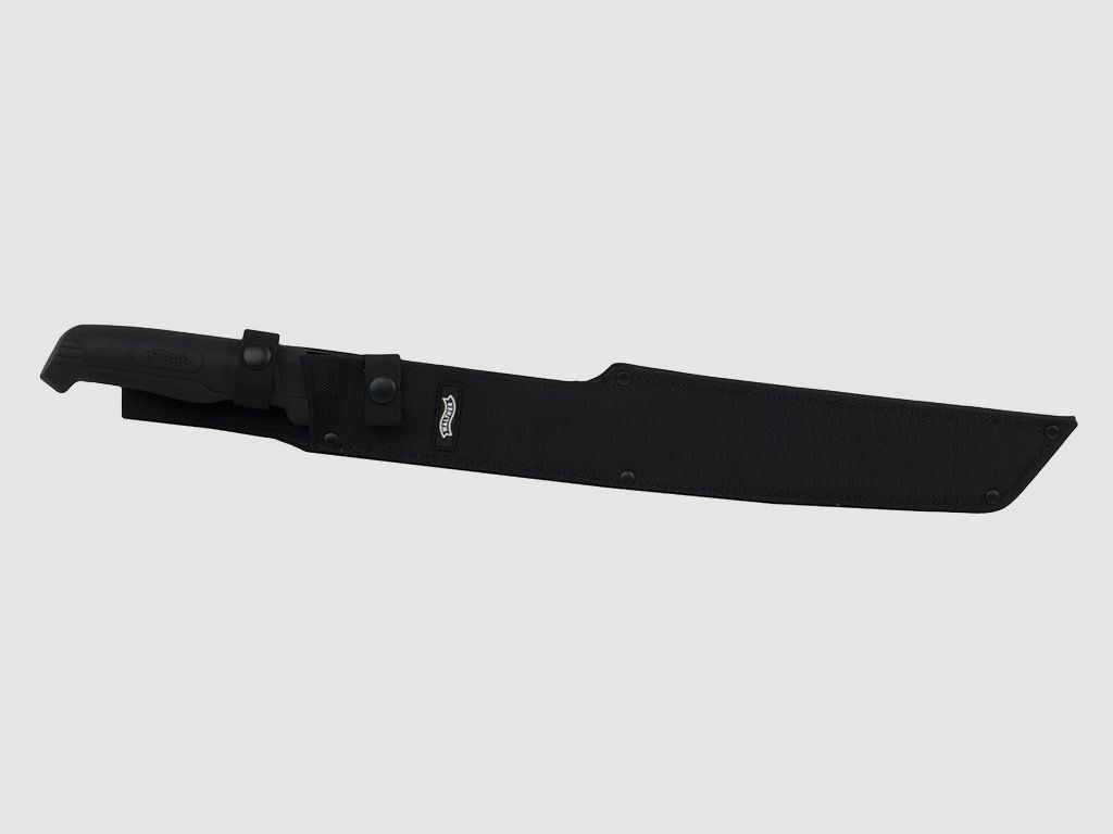 Machete Walther Mach Tac 4 Stahl 1065 Tanto-KlingenlĂ¤nge 40,0 cm Nylonscheide (P18)
