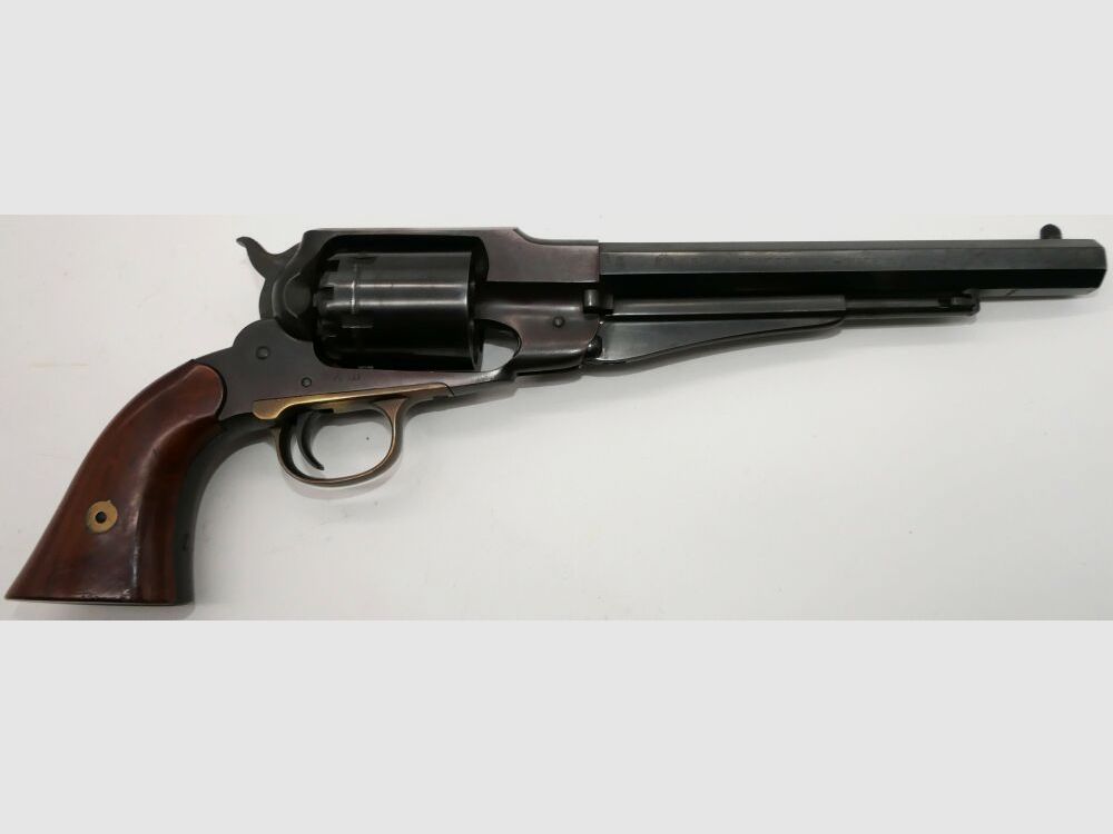 Hege Uberti Perkussionsrevolver Model 1858 New Army, Kaliber .44, 8-zölliger Lauf.