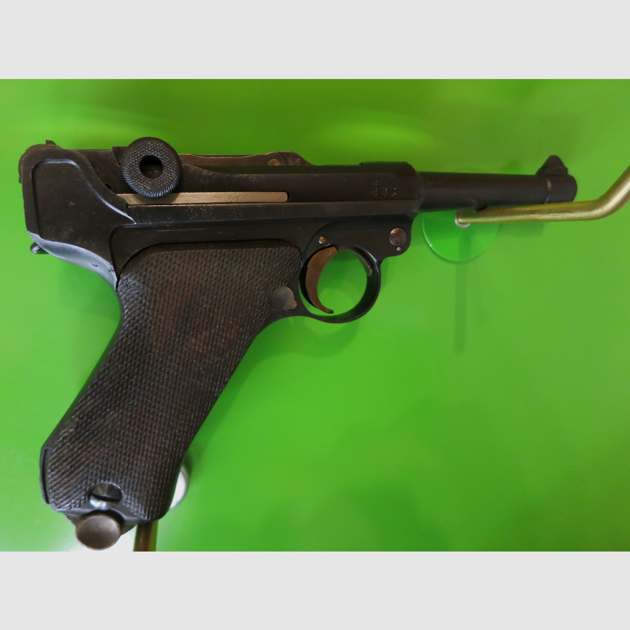 Parabellum-Pistole, Luger Pistole 08, Kaliber 9 mm Parabellum, Erfurt 1916      #94