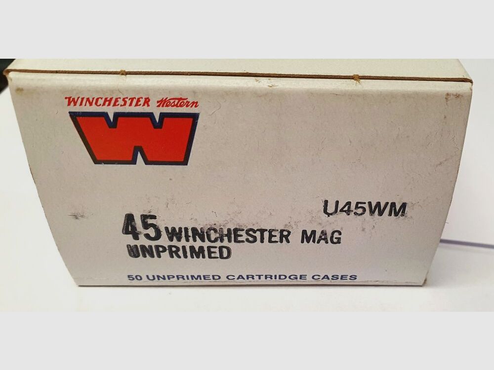 Winchester Hülsen Unprimed .45WinMag