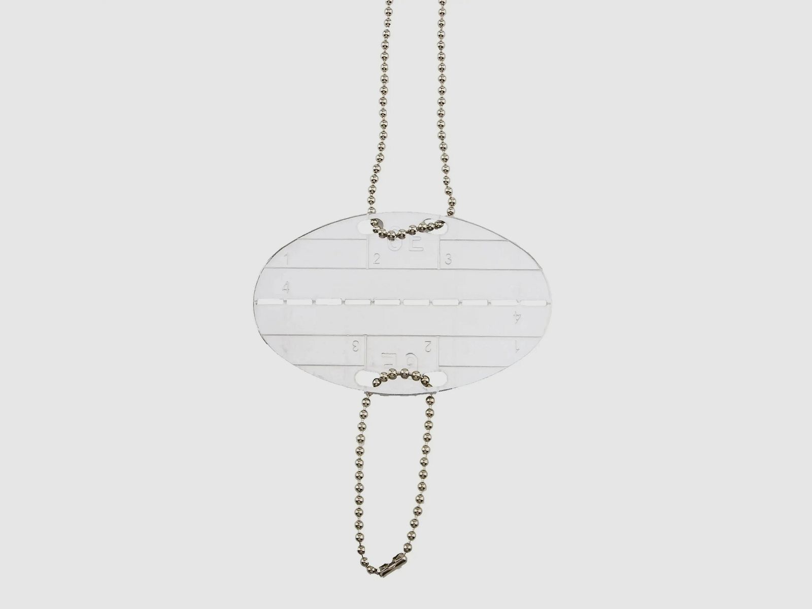 ASMC ASMC BW zestaw identyfikatorów z łańcuchami