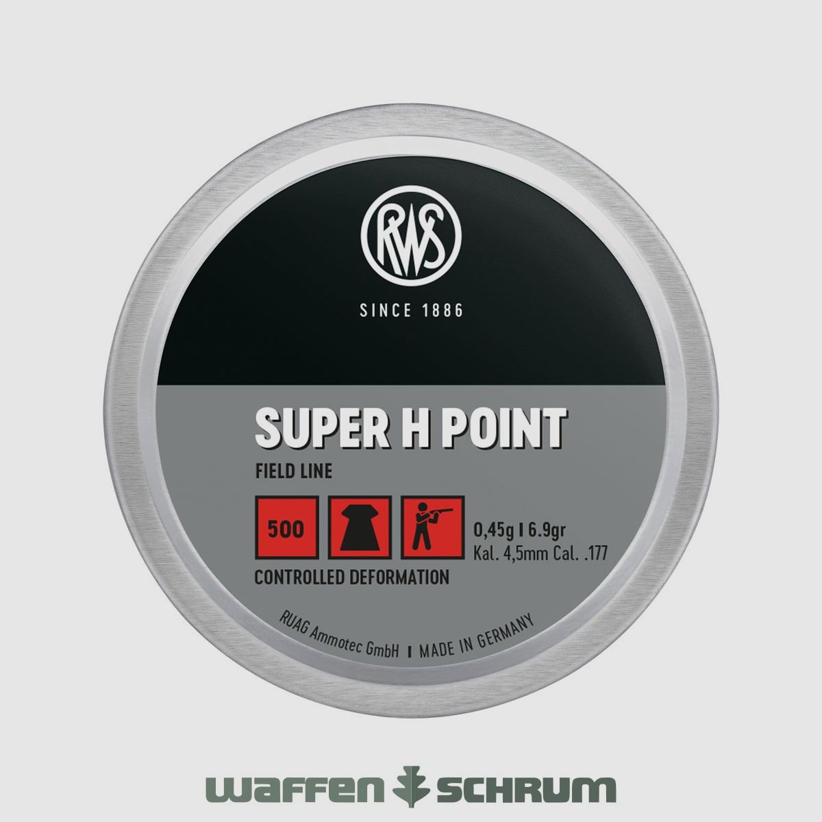 RWS 4,5mm Super-H-Point 0,45g
