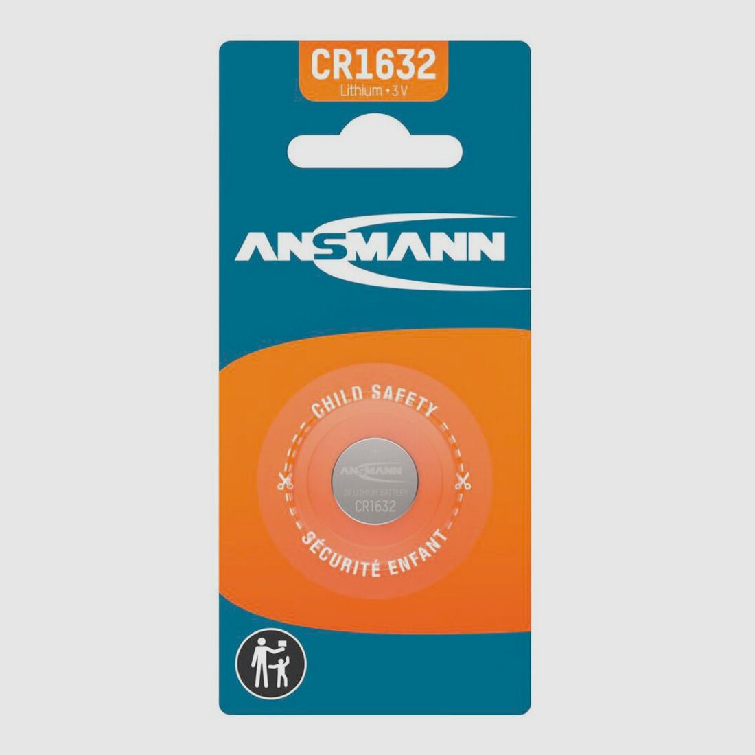 Ansmann CR1632 knoopcel, afbeelding 1 van 5