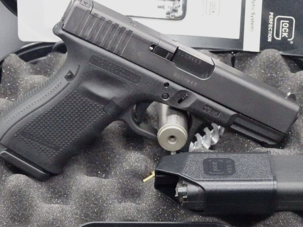 Glock 19 Gen 4 MOS caliber 9mm Luger 19 Gen 4 MOS