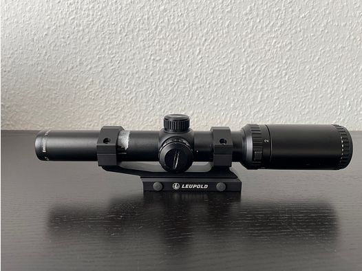 Bushnell Trophy XLT 1-4x24mm Zielfernrohr Optik mit Leupod Montage LPVO