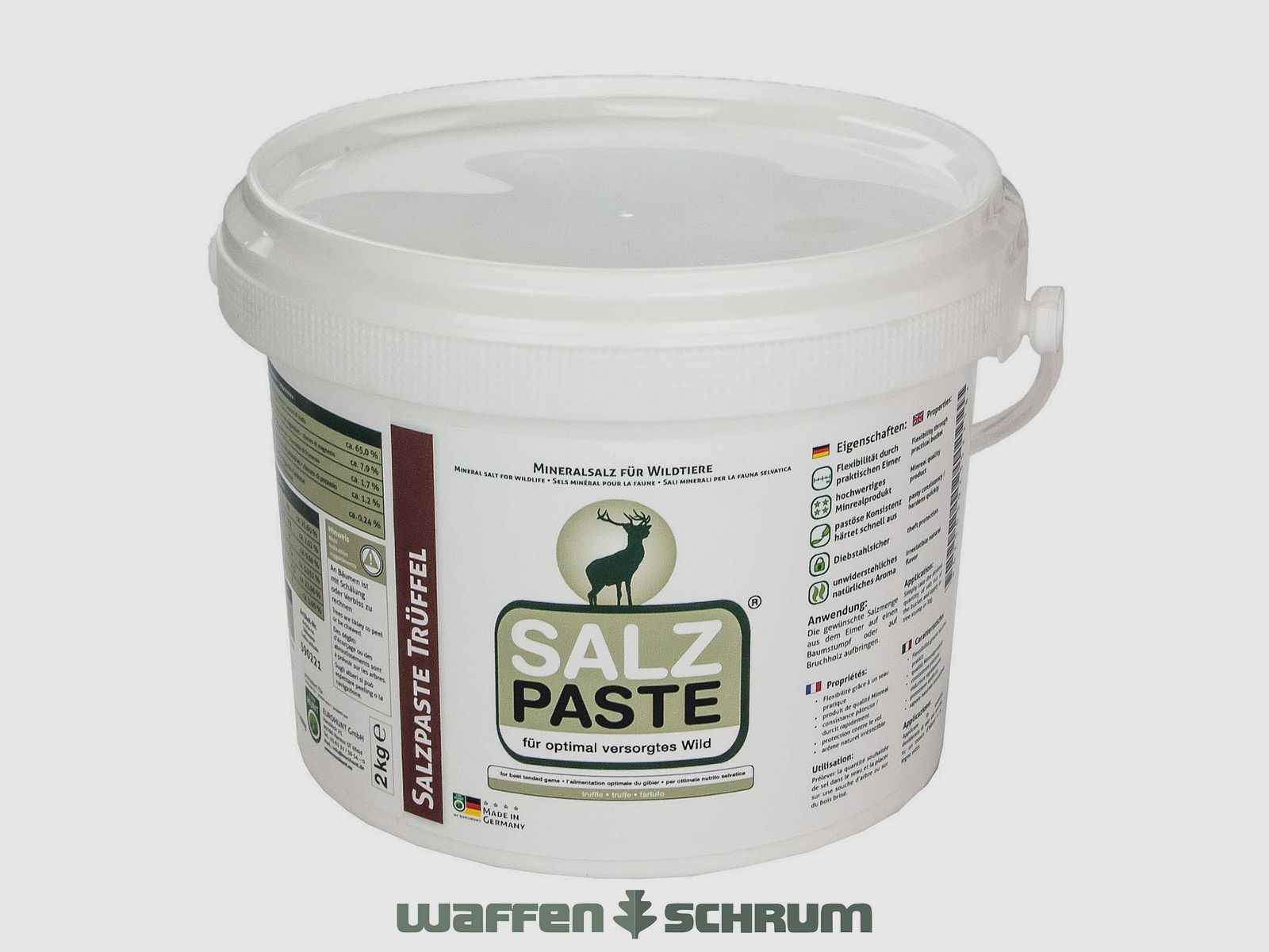 Eurohunt DEUSA Salzpaste - Trüffelaroma 2kg Eimer